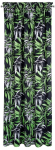 &Ouml;&ouml;kardin Mariall ZYW-01, must v./roheline v., 140 cm x 270 cm