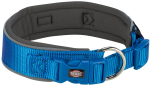 Kaelarihm koertele Trixie Premium, sinine v./hall v., 330 - 420 mm x 35 mm, S/M