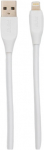 Kaabel Bullet Lightning 8-pin male, USB, 3 m, valge