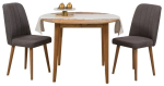 S&ouml;&ouml;gitoa komplekt Kalune Design Vina 1051, pruun v./antratsiit v.