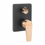 Peidetud du&scaron;isegisti Invena Midnight, must/roosa kuld