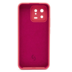 Connect Premium Soft Touch silikoon&uuml;mbris Xiaomi Redmi 13 punane