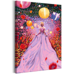Maalimine numbrite j&auml;rgi Artgeist Fairy Lady MA_0427, mitmev&auml;rviline, 40 x 60 cm