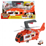 Lennukid ja helikopterid Mattel Matchbox Rescue Helicopter, 1:64, valge v./punane v.