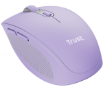 Juhtmevaba arvutihiir Trust Ozaa Compact, bluetooth / 2.4ghz, violetne v.