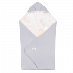 Beebi tekk-&uuml;mbrik Lionelo Travel, 90 x 90 cm, hall v.