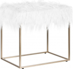 Tumba Beliani Manhattan, valge v., 33 cm x 44 cm x 39 cm