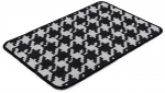 Vannitoa p&otilde;randamatt Foutastic Kazayagi, valge/must, 60 cm x 40 cm