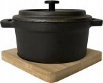 Malmpott Bigbuy Home, 9 cm, must v.