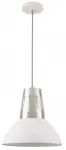 Valgusti rippuv GTV Artemia 2508 OS-ART-L-E27-00-DEC, E27, 1 x 40 W, valge v./kroom v. / valge v.