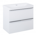 Vannitoakapp valamuga Masterjero Soft, valge v., 43.7 cm x 78.5 cm x 63.5 cm