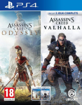 PlayStation 4 (PS4) m&auml;ng Ubisoft Assassin's Creed Odyssey + Assassin's Creed Valhalla