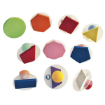 Templite komplekt, geomeetrilised kujundid Eduplay Giant, mitmev&auml;rviline