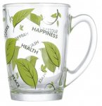 Tass Luminarc New Morning Bliss, l&auml;bipaistev/roheline, 0.320 l