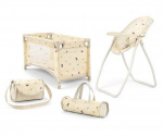 Nukuhoolduskomplekt Milly Mally Elsa Nature, pruun v.