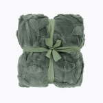 Pleed Domoletti Jacquard Forest, roheline, 140 cm x 200 cm