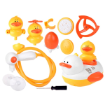 M&auml;ngu veeprits, komplekt Little Bessn Duck ZA4271, valge v./kollane v./oranž v.