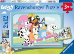 Pusle 2in1 Ravensburger Bluey Fun With Bluey 10105693, 18 cm x 26 cm, 24 tk, mitmev&auml;rviline