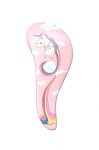 Juuksehari Dtangler Unicorn, 145 mm, roosa v.
