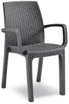 Aiatool Bica Verona, must v., 59 cm x 57 cm x 86 cm