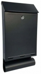 Postkast A-4T SKL A4T 465, must v., 6 cm x 22.5 cm x 42 cm