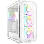 Arvuti korpus Sharkoon AK5G RGB, valge v.