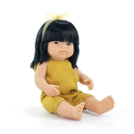 Beebinukk Miniland My Friends & Me Asian, 38 cm, kollane v.
