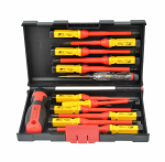 Kruvikeeraja komplekt AWTools, risti/lame/t&auml;htede, isoleeritud, 13 tk