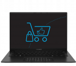 S&uuml;learvuti Asus ZenBook 14 UM3406GA-QD013W, AI 430, 16 GB, 512 GB, 14 ", AMD Radeon 840M, must v., EN, Windows 11