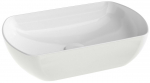 Vannitoa kraanikauss Ravak Uni 50 O Slim XJX01150004, keraamiline, 50 cm x 31 cm x 12.5 cm, valge v.