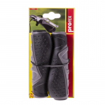 Jalgratta k&auml;epide, komplekt Profex Comfort 91782, kumm, must v./hall v., 2 tk
