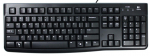 Kahjustatud pakendiga toode. Juhtmega arvutiklaviatuur Logitech K120, DE, must v.