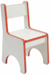Lastetool Kalune Design Artmtkchr, valge v./punane v., 30 cm x 50 cm