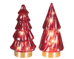 Dekoratsioon Lumineo LED-valgustusega, 12.8 cm, punane v.