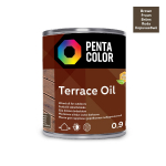 Terrassi&otilde;li Pentacolor Terrace Oil, pruun v., 0.9 l