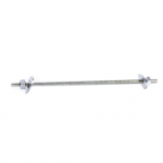 Varras Haushalt DIN 975, 200 mm x 8 mm tsingitud