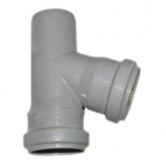 Kolmik sisekanalisatsioonile Wavin Optima, 50 mm x 50 mm, 67 &deg;