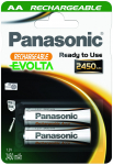 Laetav aku Panasonic, AA, 2450 mAh, 2 tk