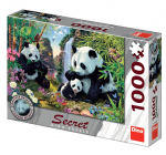 Pusle Dino Pandas 53263D, 66 cm x 47 cm, 1000 tk, mitmev&auml;rviline