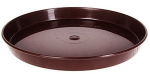 Alus Form Plastic, plastik, &Oslash; 14 cm, pruun v.