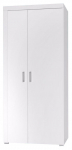 Riidekapp Cama Meble Samba, valge v., 90 cm x 55 cm x 203 cm