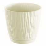 Lillepott Prosperplast Sandy P DSY110P, plastik, &Oslash; 11 cm, beež v.