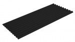 Bituumenleht Gutta, must, 200 cm x 95 cm x 0.21 cm