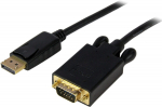 Adapter StarTech DisplayPort to VGA Displayport, VGA, 1.8 m, must v.