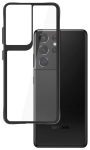 Telefoni &uuml;mbris 3MK Satin Armor +, l&auml;bipaistev v./must v., Samsung