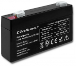 UPS aku Qoltec AGM 6V 1.3 Ah, 1.3 Ah
