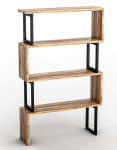 P&otilde;randariiul Kalune Design Ceylan, must v./p&auml;hklipuu v., 128 cm x 80 cm x 22 cm