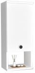 Seina vannitoakapp Kalune Design Mis, valge v., 21.8 cm x 30 cm x 71 cm