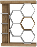 P&otilde;randariiul Kalune Design Sueno 322RTC1112, valge v./p&auml;hklipuu v., 177.4 cm x 140 cm x 29.6 cm
