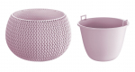 Lillepott Prosperplast 5905197268330, plastik, roosa v.